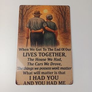 Source Unknown Vintage Couple Wall Art - Brown and Green